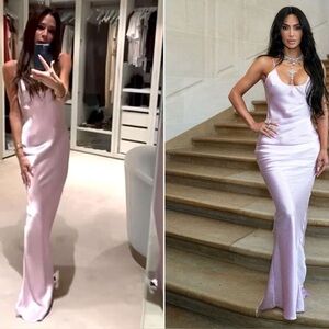 NEW WITH TAGS VICTORIA BECKHAM Cami maxi slip dress (Rosa) - DISCONTINUED!